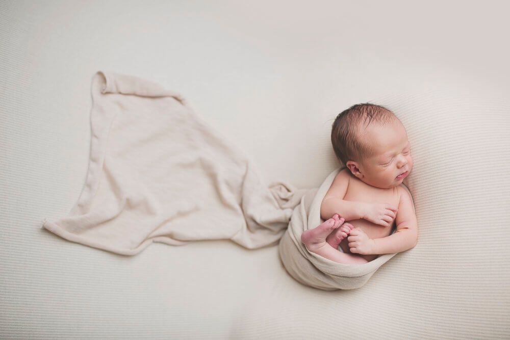 Die Miliaria - Baby schläft