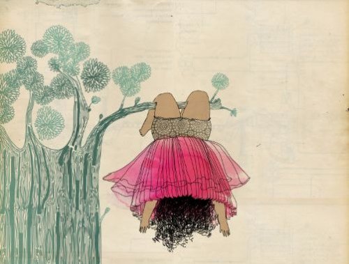 Ein glückliches Kind - Zeichnung Mädchen