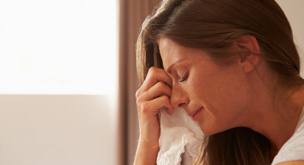 Mütter weinen auch: aus Angst, Stress oder Müdigkeit