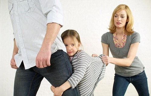 Wutanfälle in der Öffentlichkeit - Mädchen weigert sich Pap gehen zu lassen