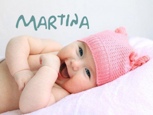 Babynamen - Baby-martina