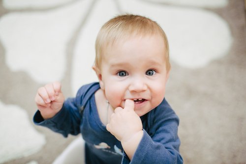 Babys erste Zähne sind oft von leichten Beschwerden wie Fieber begleitet.