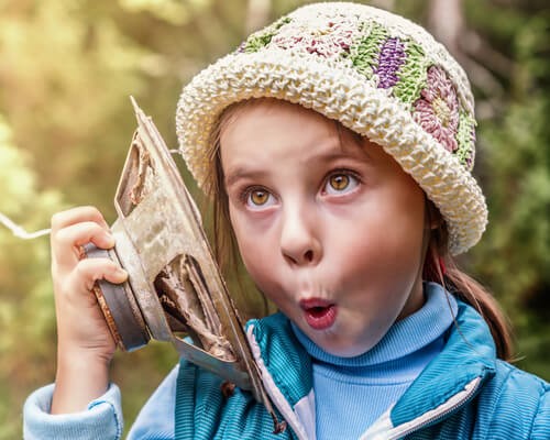 Kinder die mit sich selbst sprechen - Fantasie