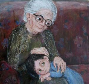 Meine Großmutter ist der schönste Stern am Himmel