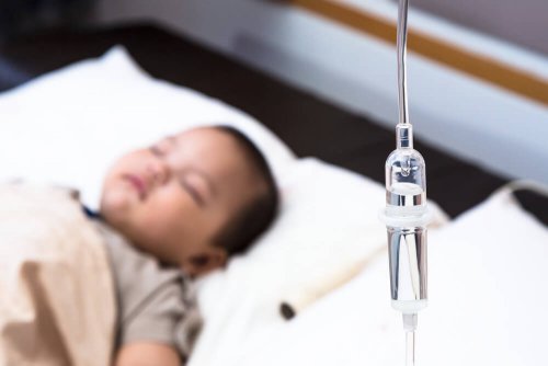 Aufenthalt im Krankenhaus bei Dehydrierung bei gestillten Babys