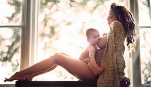 Ernährung für stillende Mütter versorgt Baby
