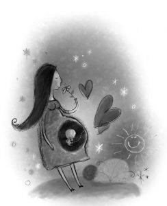 Ich stelle mir vor wie du sein wirst