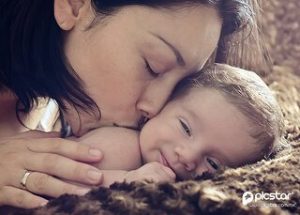 Mutter sein mit Baby