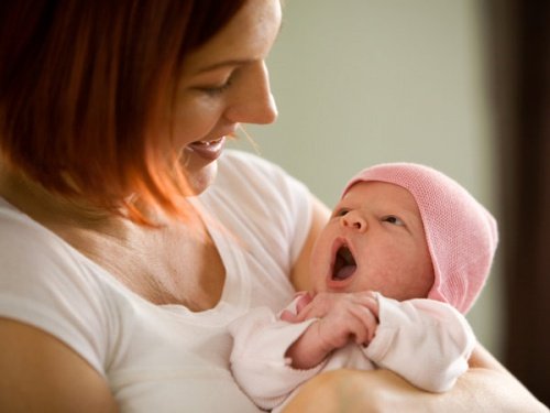 weinendes Baby beruhigen