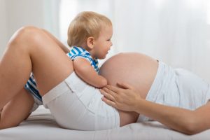 Die Mutterschaft mit dem zweiten Kind
