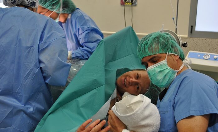 Natürliche Geburt: Nach der Entbindung