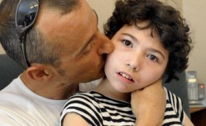 Rett-Syndrom Vater und Kind