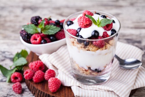 Schnelle Abendessen Ideen - Schnelle-Abendessen-Ideen-Fruchtjoghurt