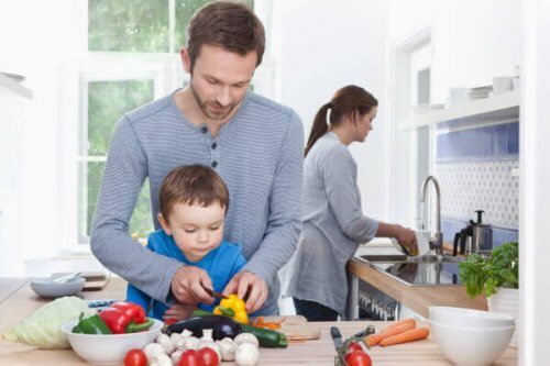 Ich helfe nicht meiner Frau, sondern wir teilen uns die Verantwortung