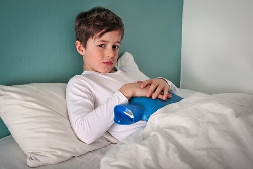 Kinder mit Gastroenteritis müssen sich ausruhen.