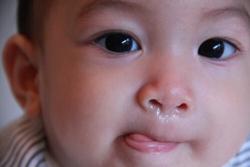 Baby-Grippe