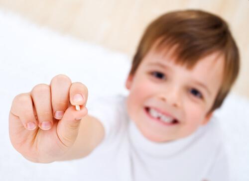 Der Zahnwechsel bei Kindern beginnt ab dem 5. Lebensjahr.