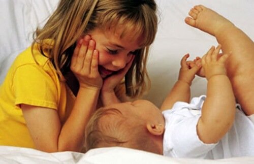 Eifersucht bei Erstgeborenen und der Umgang mit Geschwistern