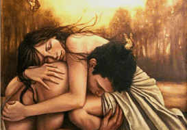 frischgebackene Mutter und Mann