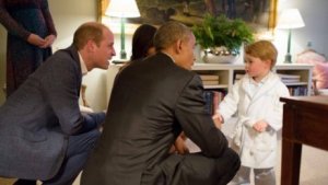 Gespräch in Augenhöhe mit dem kleinen George