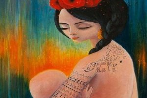 Ich umarme nicht nur den Körper meines Kindes, sondern auch seine Seele