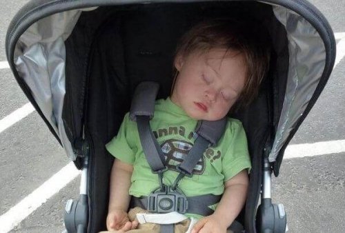 Manche kritisieren mich, weil mein Kind immer noch im Kinderwagen sitzt