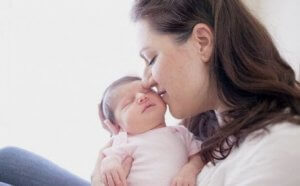 Mutter mit Baby