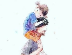Vater und Kind