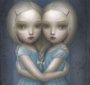 Zwillinge mit Selbstliebe