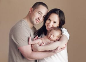 Vater, Mutter und Kind