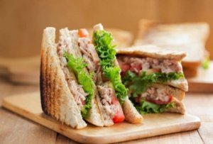 schnelle Vorspeisen: Sandwich