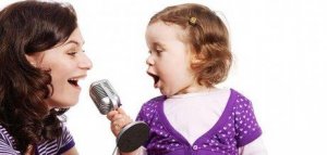 Singen entspannt auch die Mutter!