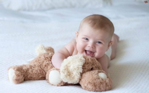 Stofftiere sind beliebte Taufgeschenke für Babys