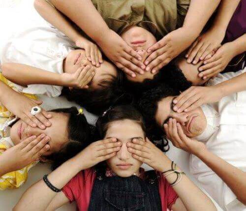 Bei den Übungen für werden andere Sinne stärker genutzt