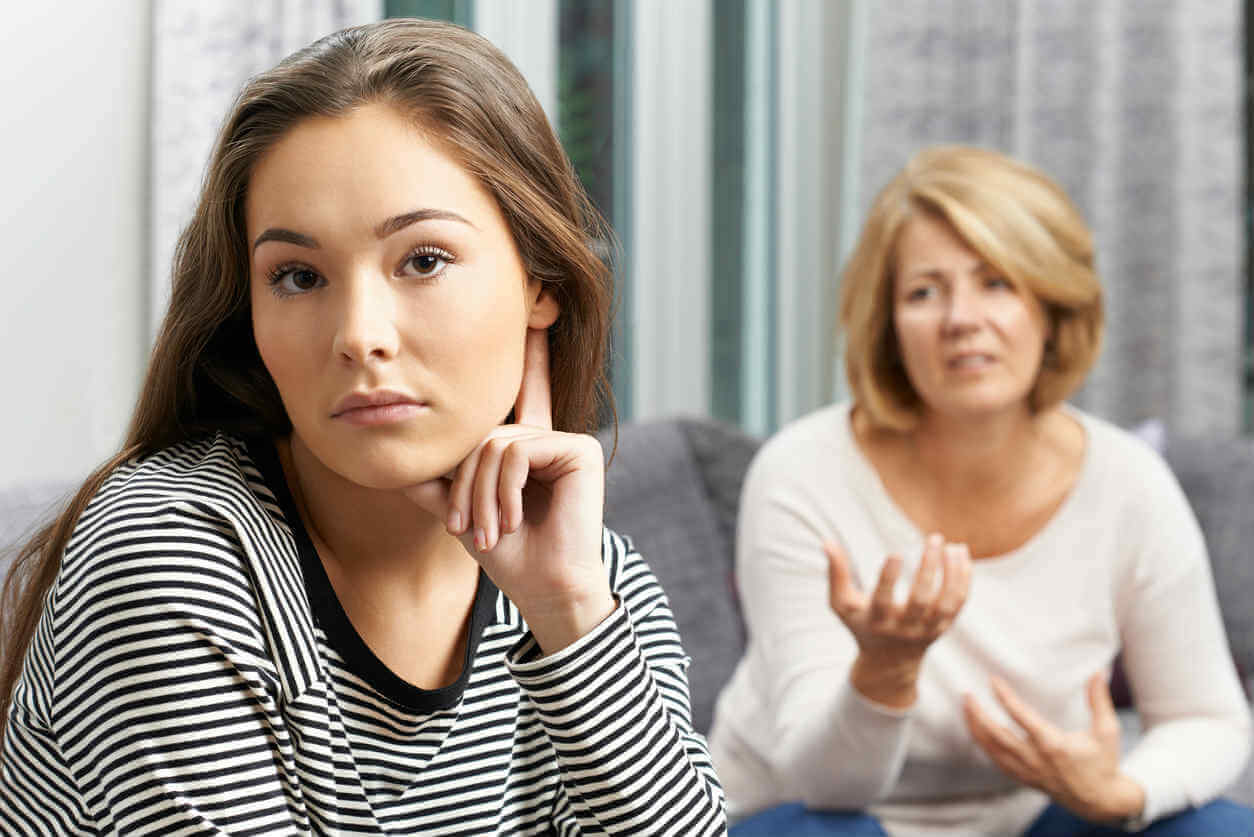 gesetzliche Vertretung - Mutter und Tochter