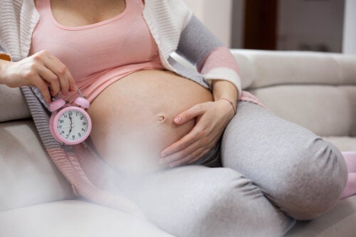 Wenn sich das Baby ins Becken senkt