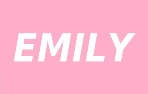 Der Name Emily: Herkunft und Bedeutung