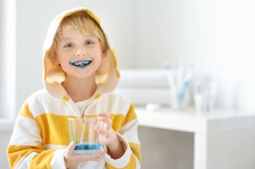 Bakterielle Plaque-Tests für Kinder